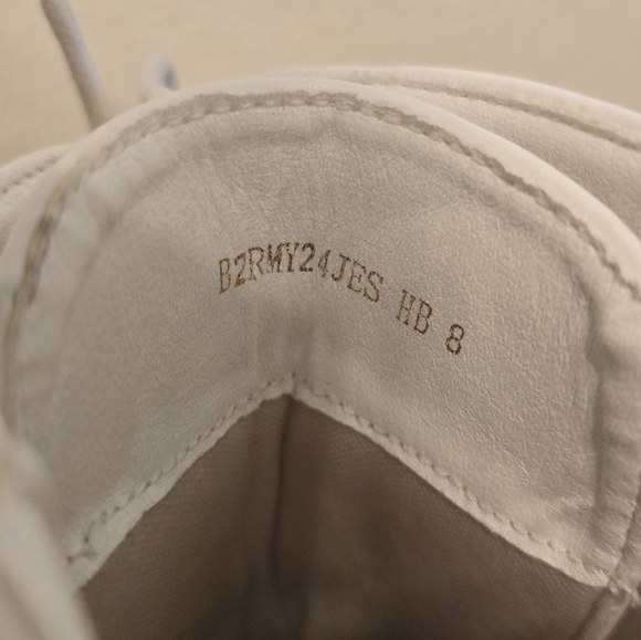 IDIFU White Combat Boots - Picture 5 of 8